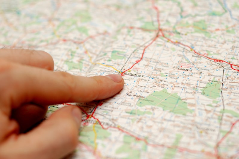 How to Thumb a Map