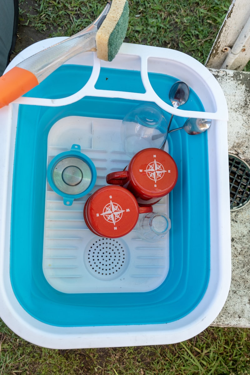How to Use a Camping Sink