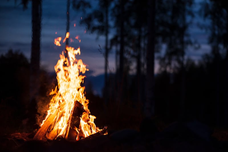 How to Safely Build a Campfire