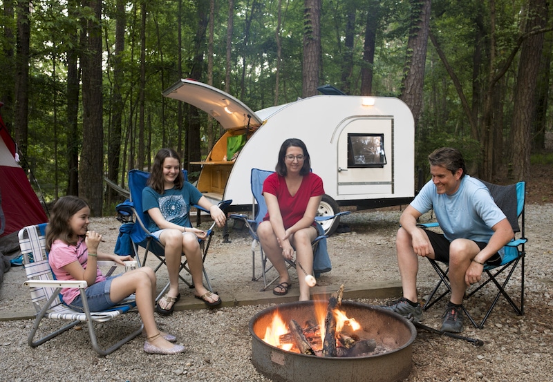 How to Use a Camping FIre Pit