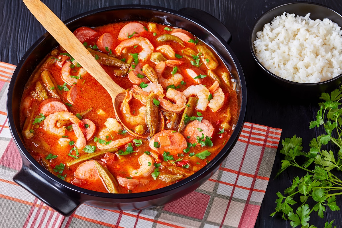 How to Cook Delicious Dutch Oven Gumbo While Camping