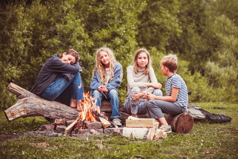 Practicing Campfire Safety With Kids