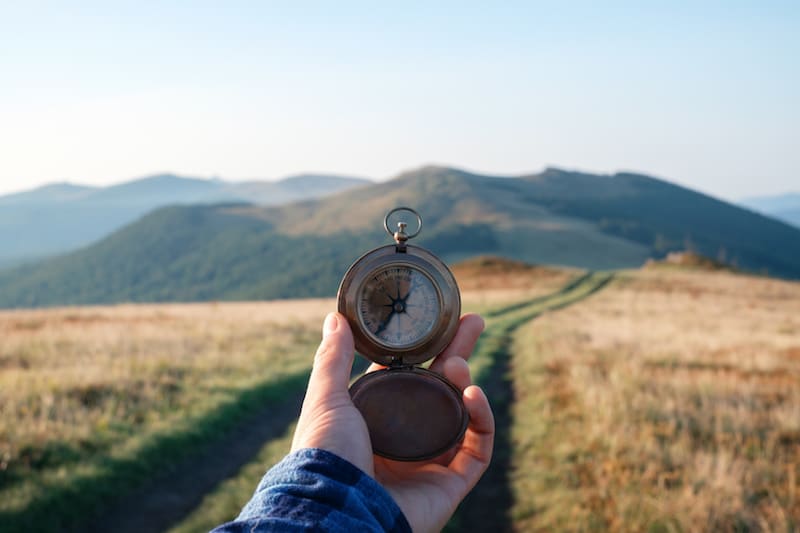 Including a Compass in a Camping Emergency Kit Can Help You Recover From Being Lost